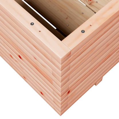 Plantenbak 110x110x49,5 cm massief douglashout