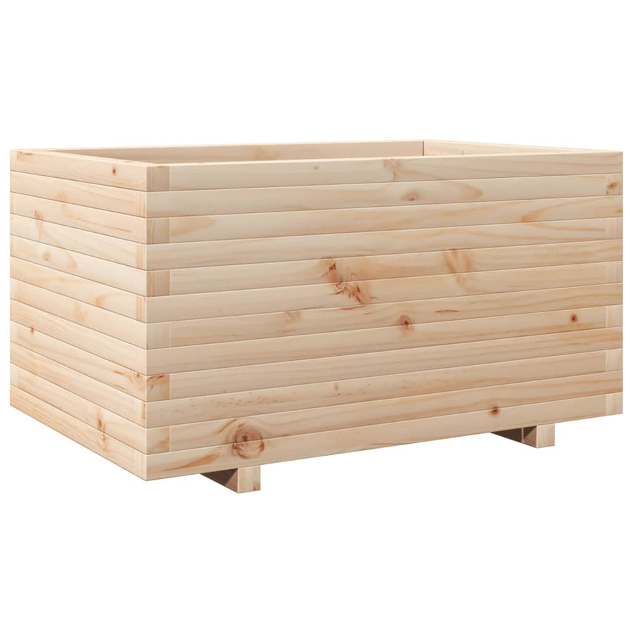 Plantenbak 90x60x49,5 cm massief grenenhout