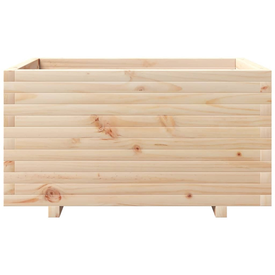 Plantenbak 90x60x49,5 cm massief grenenhout