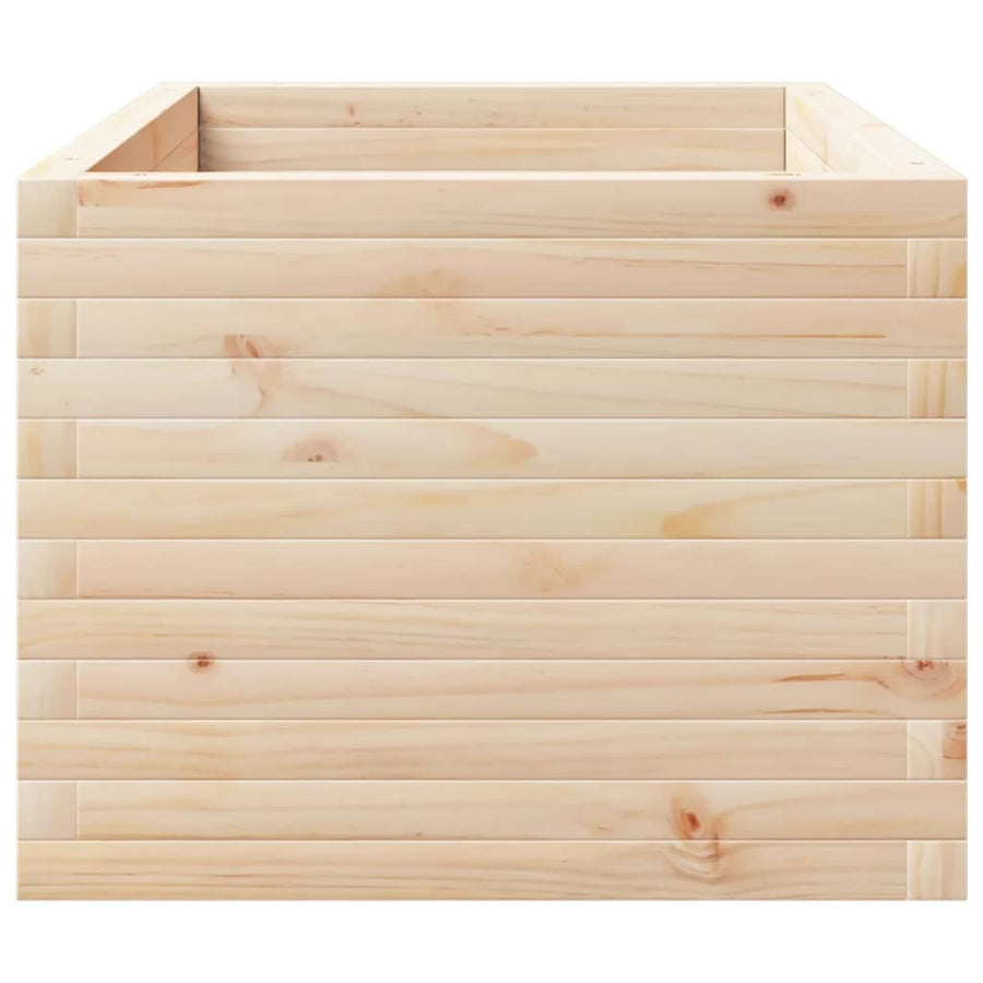 Plantenbak 90x60x49,5 cm massief grenenhout