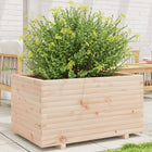 Plantenbak massief grenenhout 90x60x49,5 cm