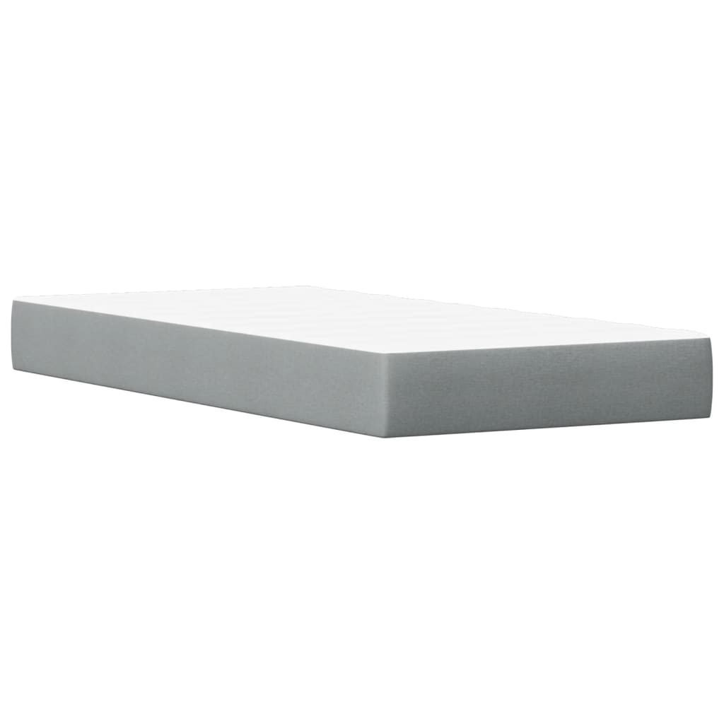 Bed met lades en matras massief grenenhout wasbruin 90x200 cm