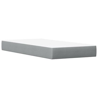 Bed met matras massief grenenhout wit 90x200 cm