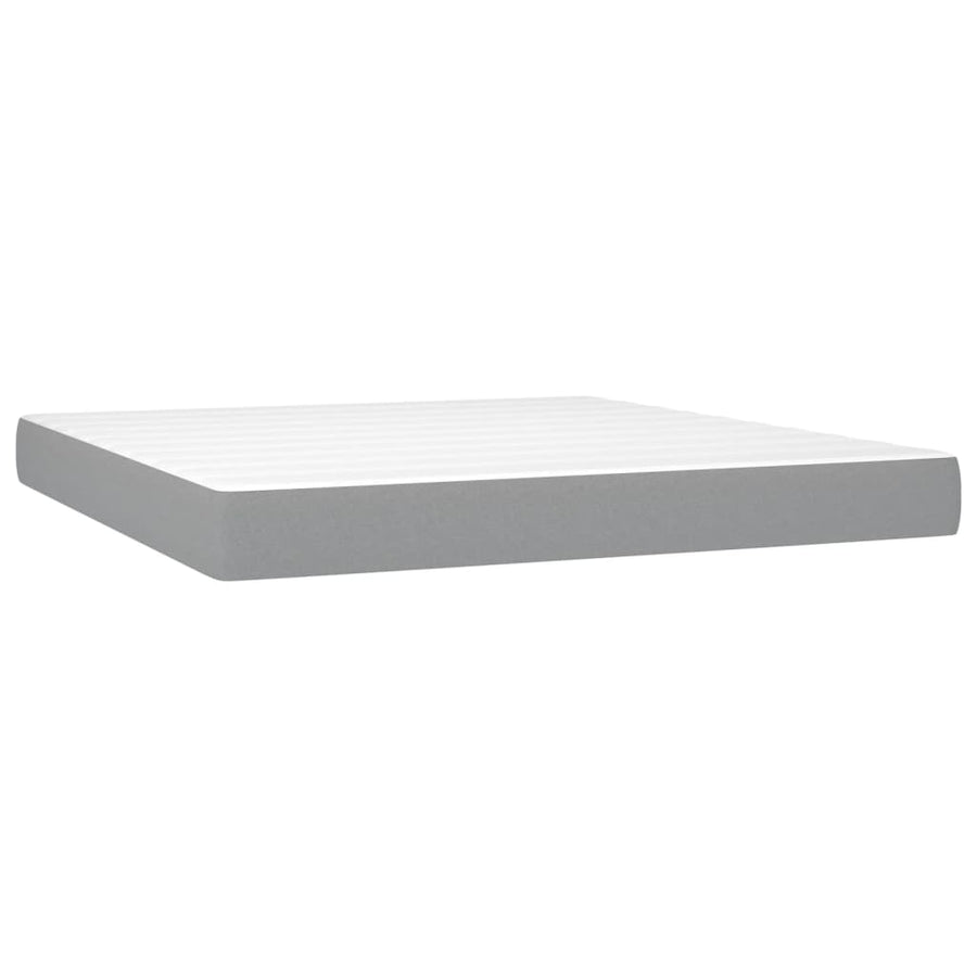 Bed met matras massief grenenhout wasbruin 140x190 cm