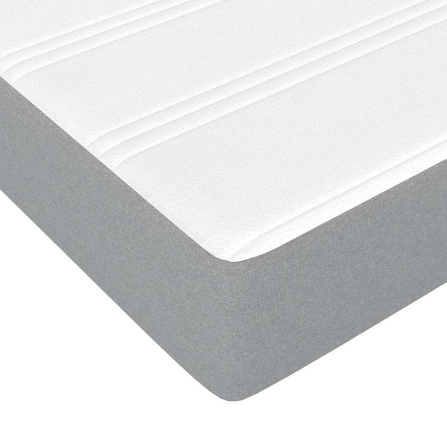 Bed met matras massief grenenhout 90x190 cm