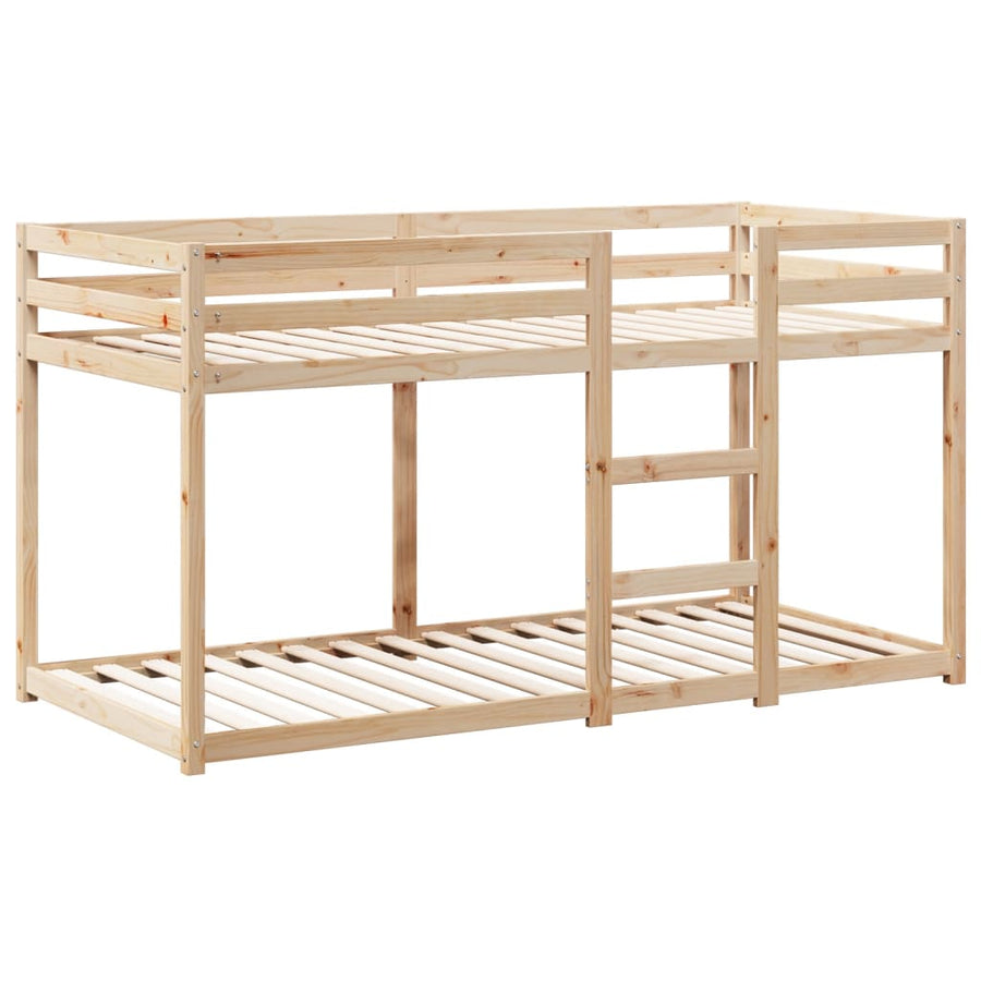 Kinderbedhuis massief grenenhout 90x200 cm