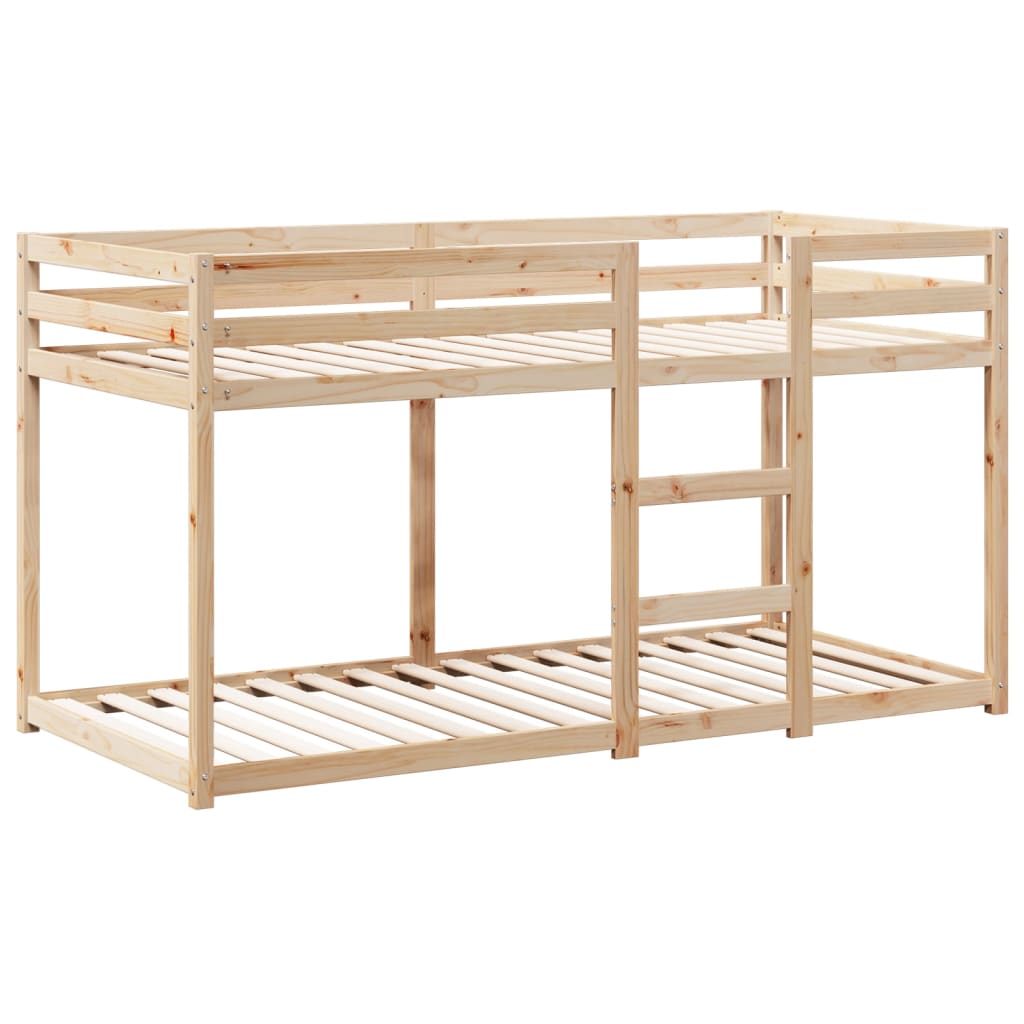 Kinderbedhuis massief grenenhout 90x200 cm