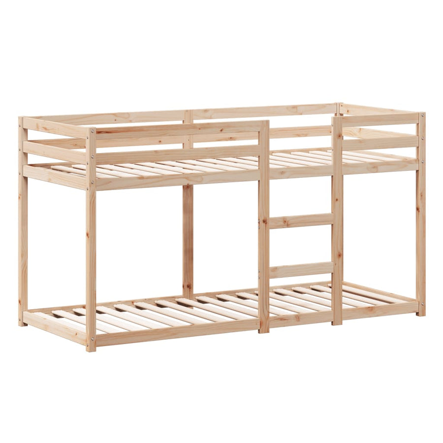 Kinderbedhuis massief grenenhout 90x200 cm