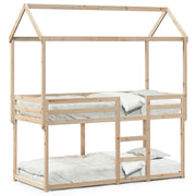 Stapelbed massief grenenhout 90x200 cm