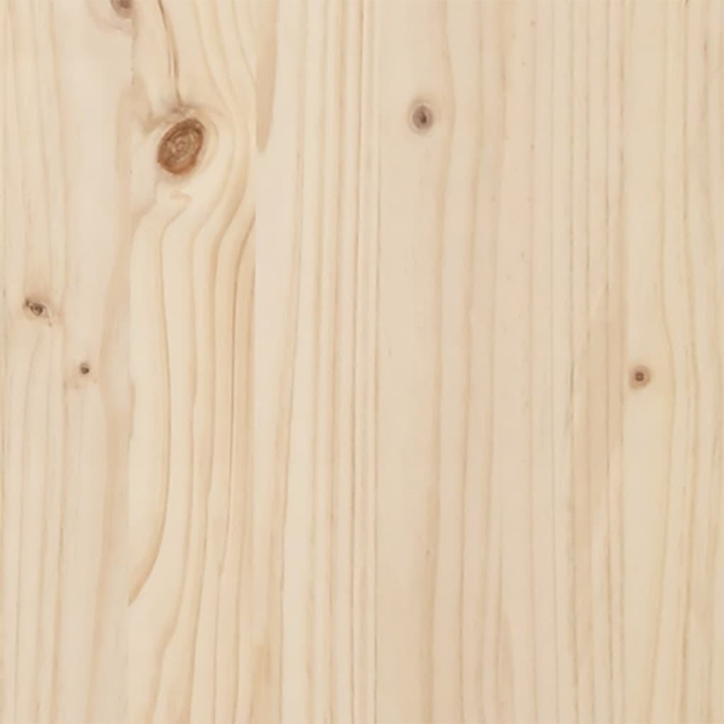 Stapelbed met dak massief grenenhout 80x200 cm
