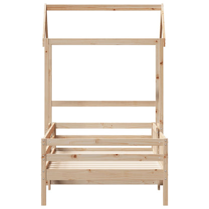 Bedframe met huisje massief grenenhout 100x200 cm