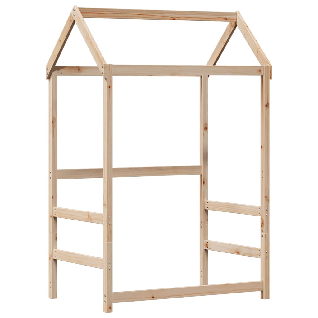Bedframe met huisje massief grenenhout 100x200 cm