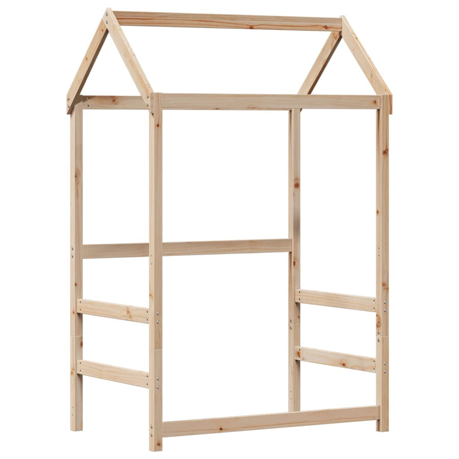 Bedframe met huisje massief grenenhout 100x200 cm