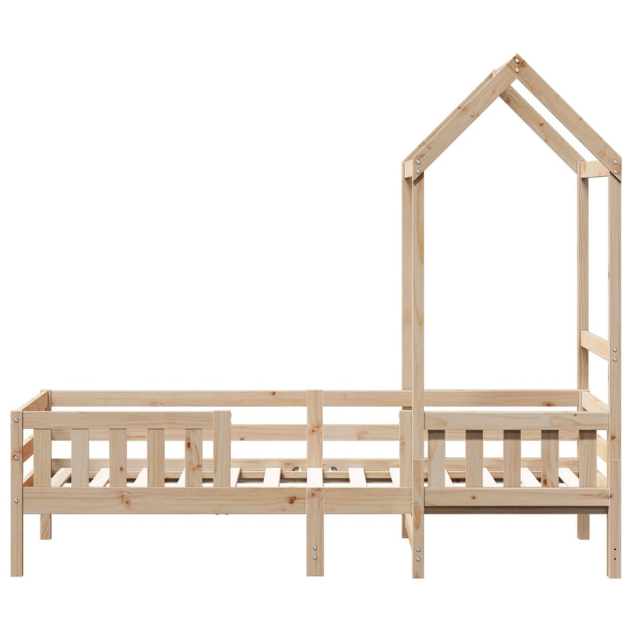 Bedframe met huisje massief grenenhout 100x200 cm
