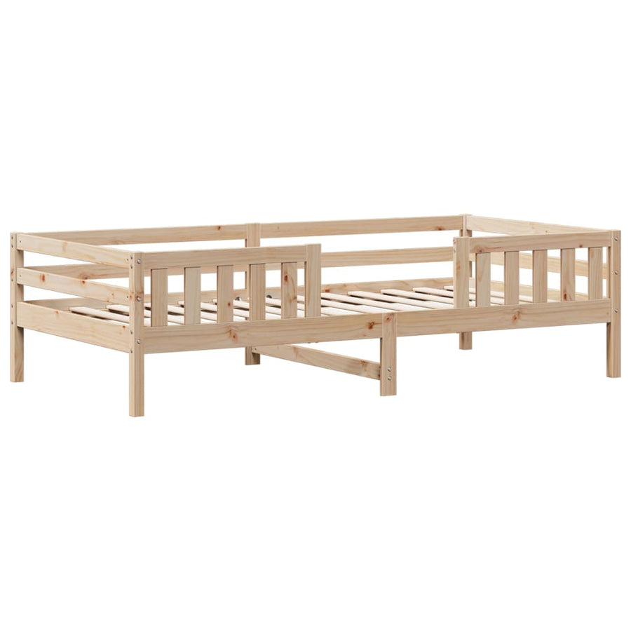 Bedframe met huisje massief grenenhout 75x190 cm