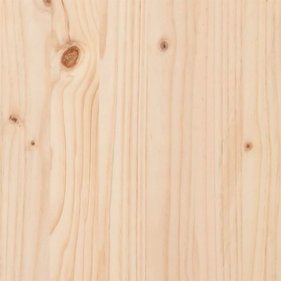 Slaapbank Met Huisje Massief Grenenhout 80 x 200 cm Naturel