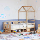 Slaapbank huisje massief grenenhout 80x200 cm