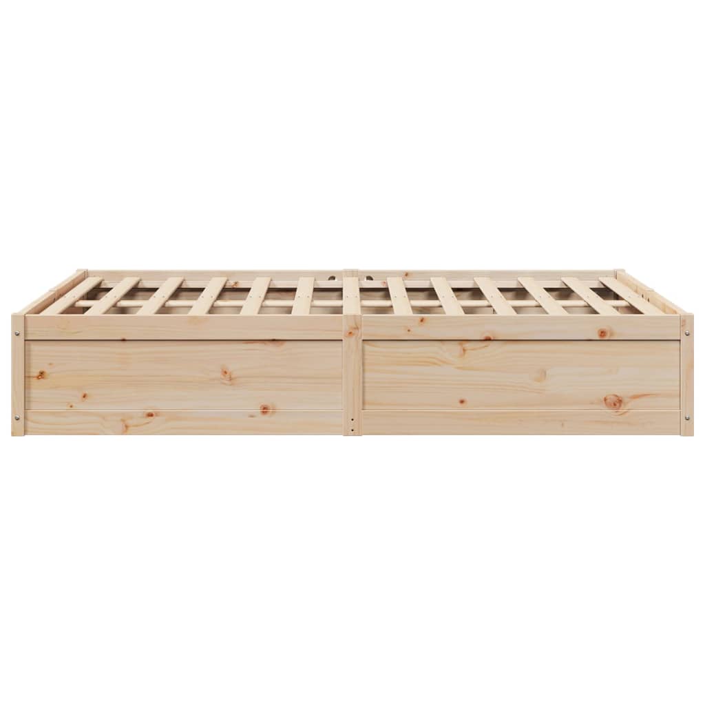 Bedframe massief grenenhout 150x200 cm