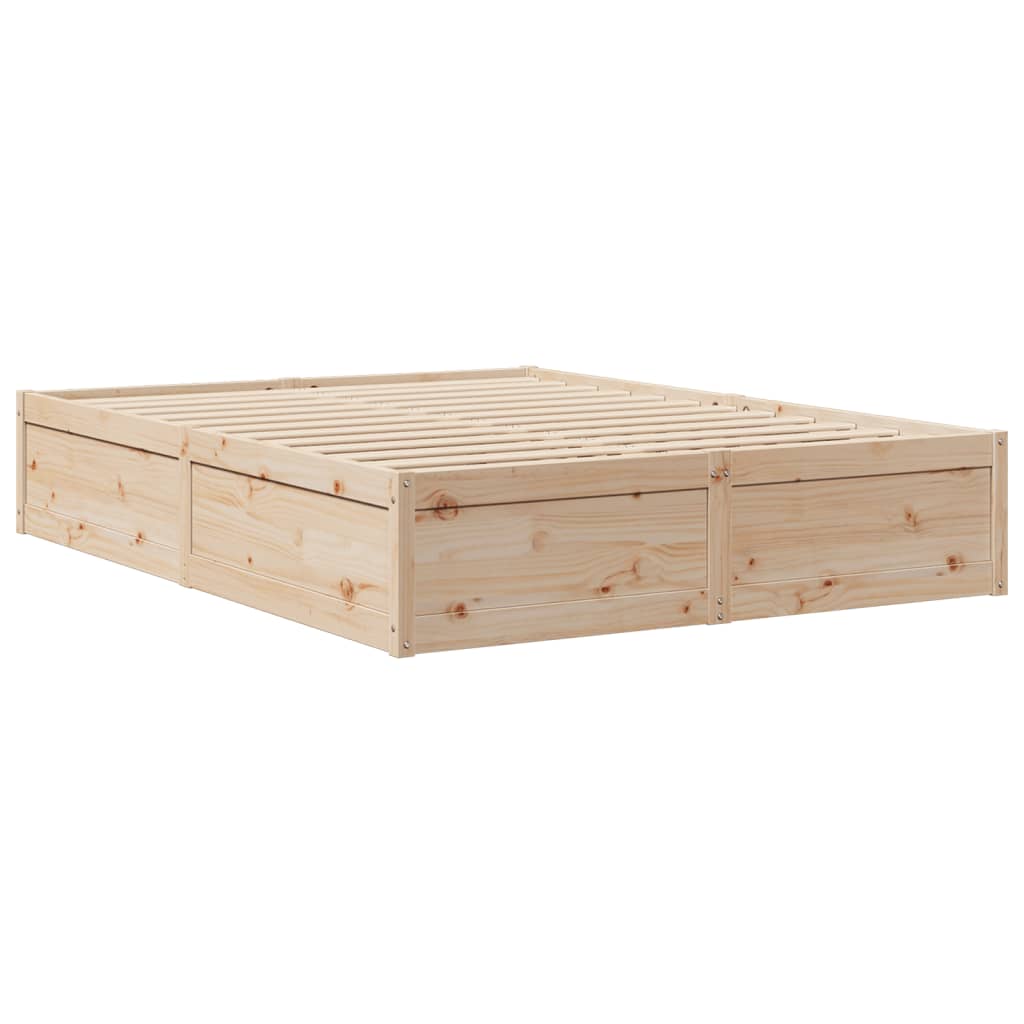 Bedframe massief grenenhout 140x200 cm