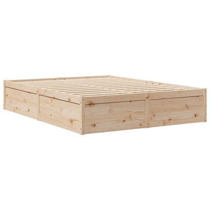 Bedframe massief grenenhout 140x200 cm