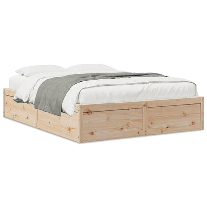 Bedframe massief grenenhout 140x200 cm