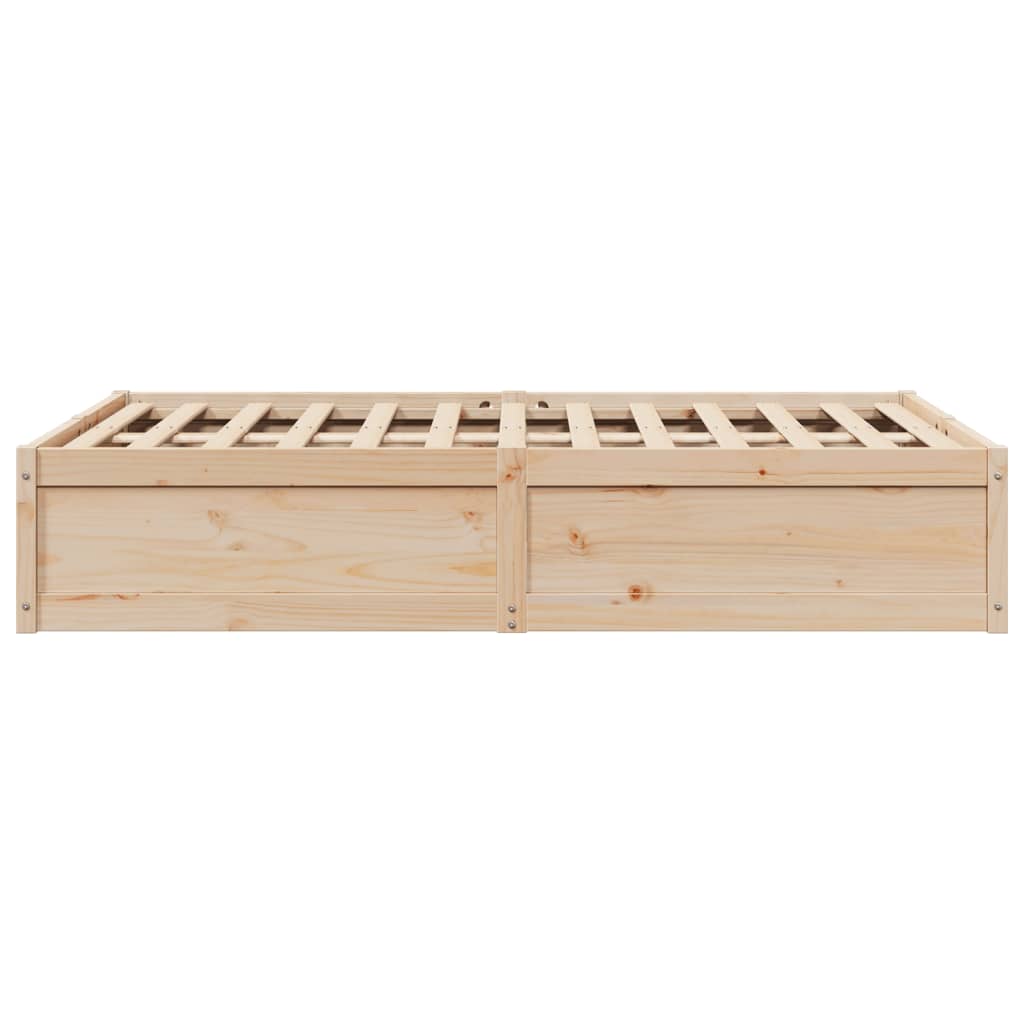 Bedframe massief grenenhout 135x190 cm