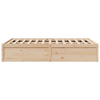 Bedframe massief grenenhout 135x190 cm