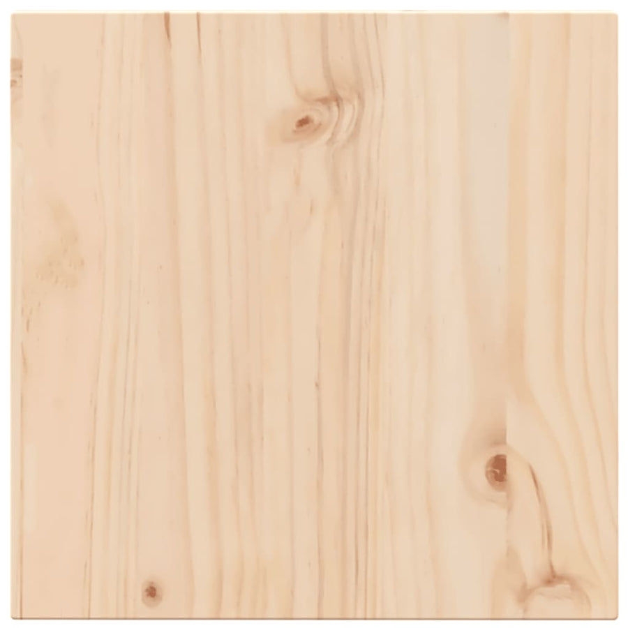 Tafelblad vierkant 40x40x1,7 cm massief grenenhout