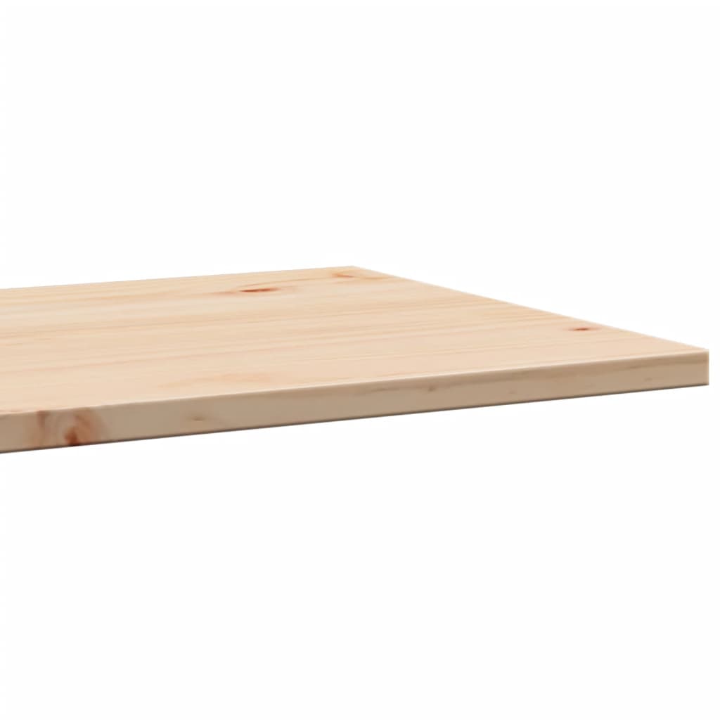 Tafelblad vierkant 50x50x1,7 cm massief grenenhout