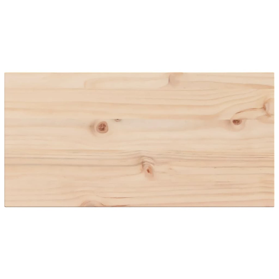 Tafelbladen 2 st rechthoekig 60x30x1,7 cm massief grenenhout