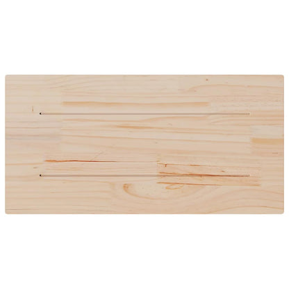 Tafelbladen 2 st rechthoekig 70x35x1,7 cm massief grenenhout