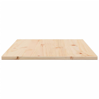 Tafelblad rechthoekig 80x50x1,7 cm massief grenenhout