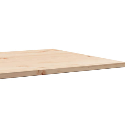 Tafelblad rechthoekig 80x50x1,7 cm massief grenenhout