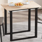 Tabletop rectangular 80x50x1.7 cm solid pine