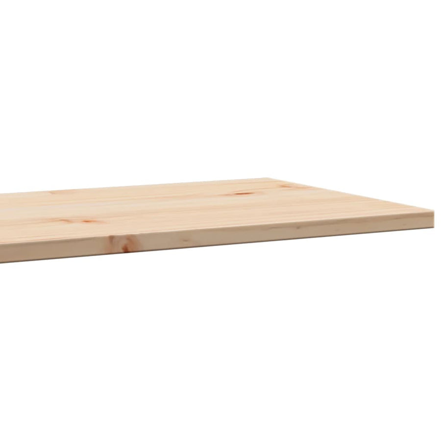 Tafelbladen 2 st rechthoekig 80x40x1,7 cm massief grenenhout