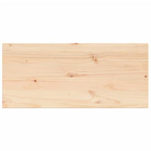 Tafelblad rechthoekig 90x40x1,7 cm massief grenenhout