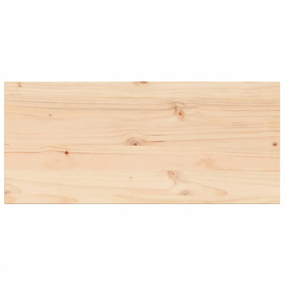 Tafelblad rechthoekig 90x40x1,7 cm massief grenenhout
