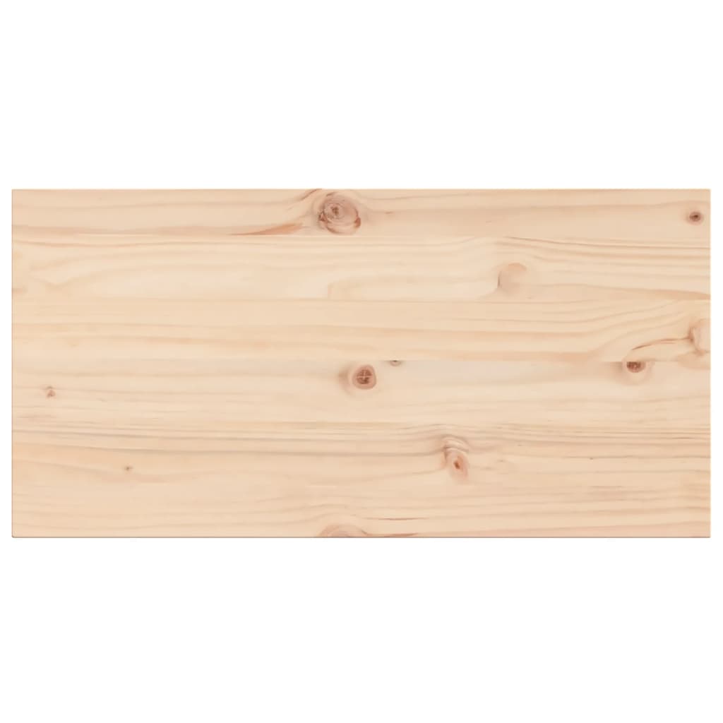 Tafelbladen 2 st rechthoekig 90x45x1,7 cm massief grenenhout