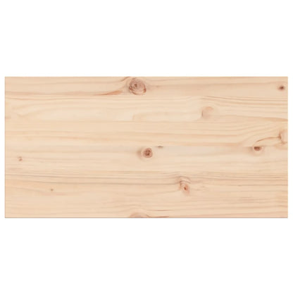 Tafelbladen 2 st rechthoekig 90x45x1,7 cm massief grenenhout