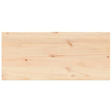Tafelblad rechthoekig 100x50x1,7 cm massief grenenhout