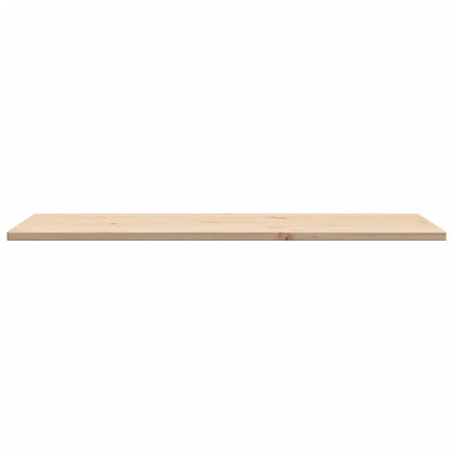 Tafelblad rechthoekig 100x50x1,7 cm massief grenenhout