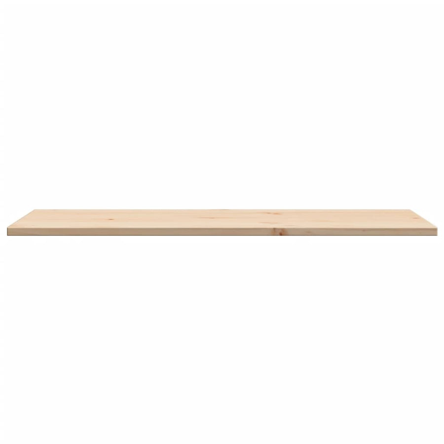 Tafelblad rechthoekig 100x50x1,7 cm massief grenenhout
