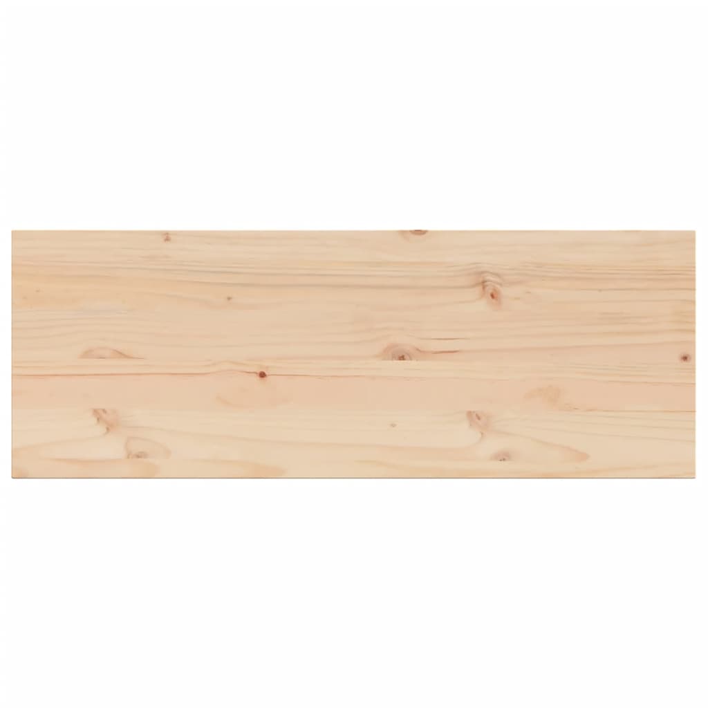 Tafelblad rechthoekig 110x40x1,7 cm massief grenenhout