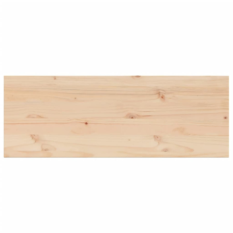 Tafelblad rechthoekig 110x40x1,7 cm massief grenenhout