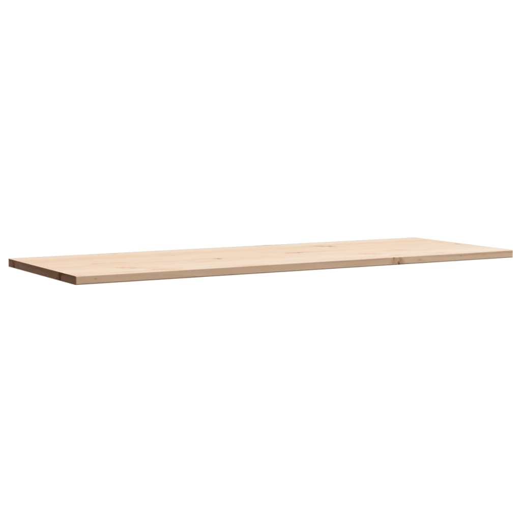 Tafelblad rechthoekig 110x40x1,7 cm massief grenenhout