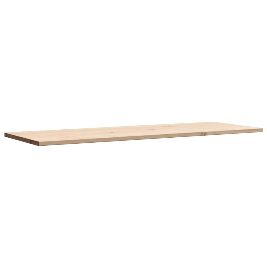 Tafelblad rechthoekig 110x40x1,7 cm massief grenenhout