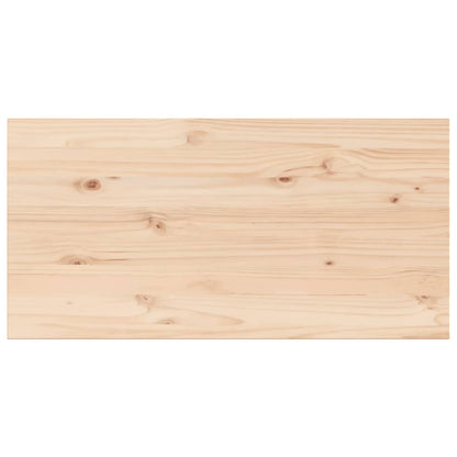 Tafelbladen 4 st rechthoekig 100x50x1,7 cm massief grenenhout
