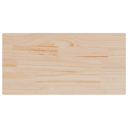 Tafelbladen 2 st rechthoekig 60x30x2,5 cm massief grenenhout