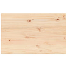 Tafelblad rechthoekig 80x50x2,5 cm massief grenenhout