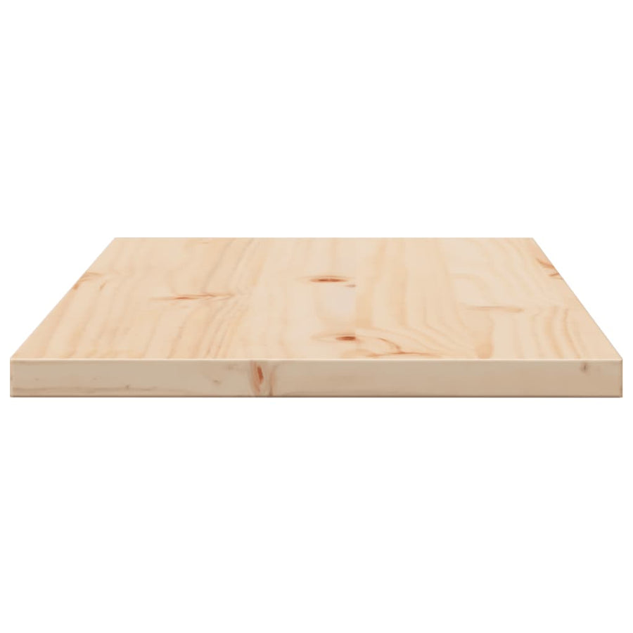 Tafelbladen 2 st rechthoekig 80x40x2,5 cm massief grenenhout